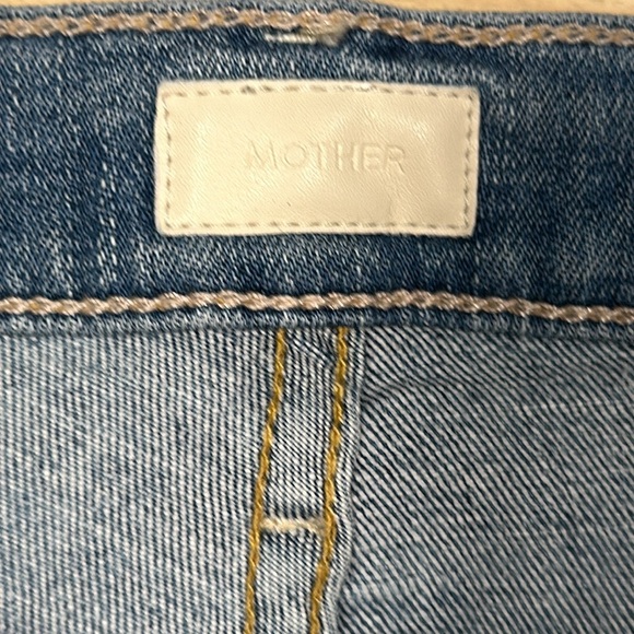 MOTHER High Waisted Rider Ankle in Kiss and Make Up Again Sz 28 - Picture 9 of 16